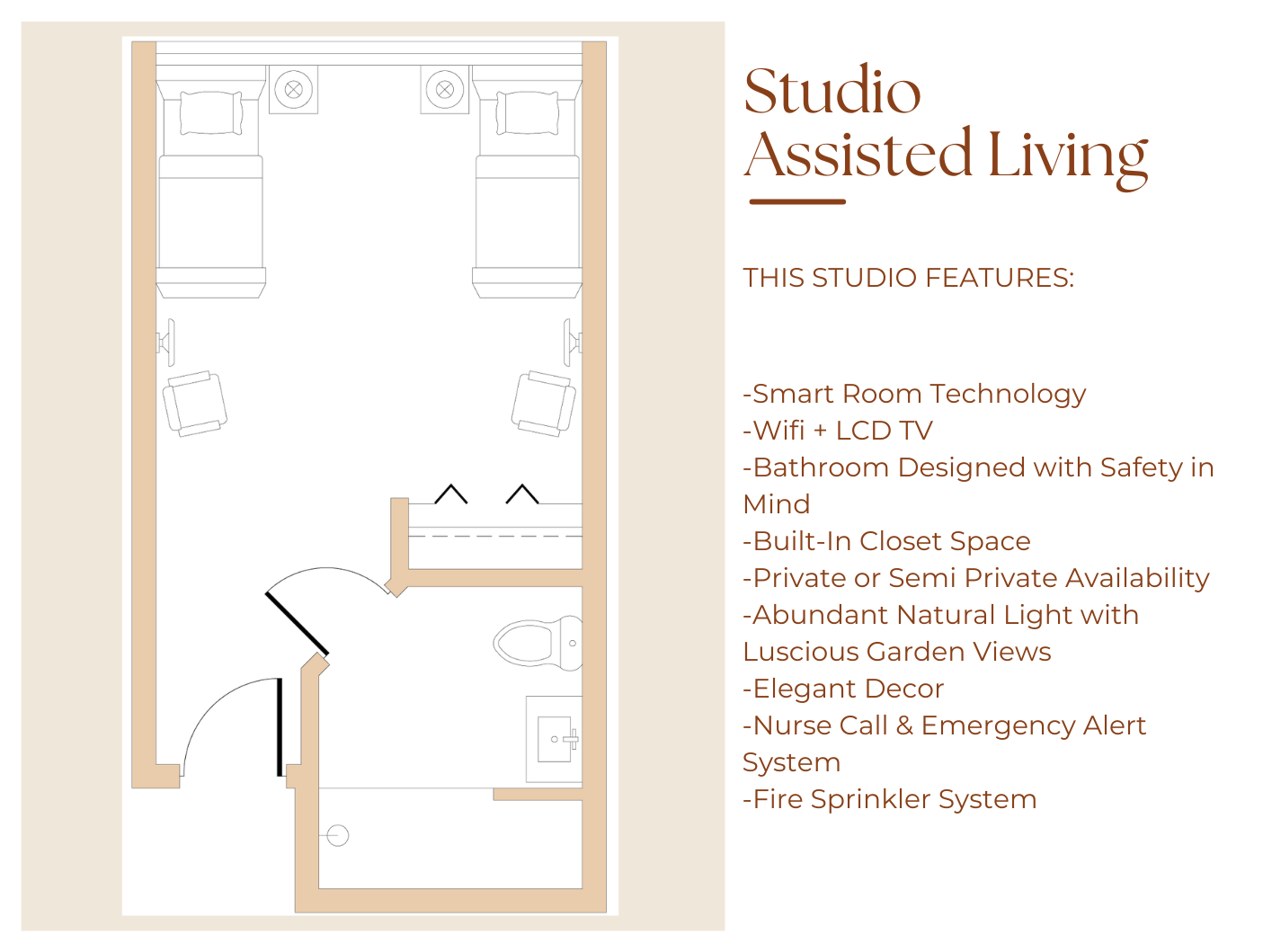 Assisted Living Studio