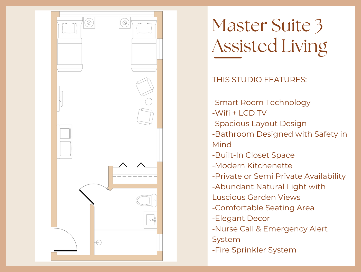 Assisted Living Master Suite 3