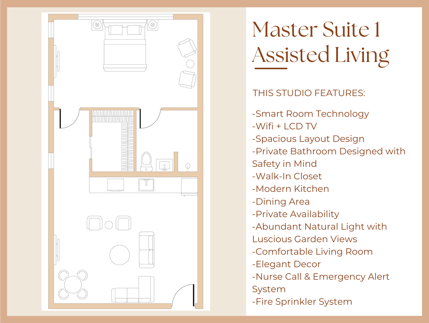 Assisted Living Master Suite 1